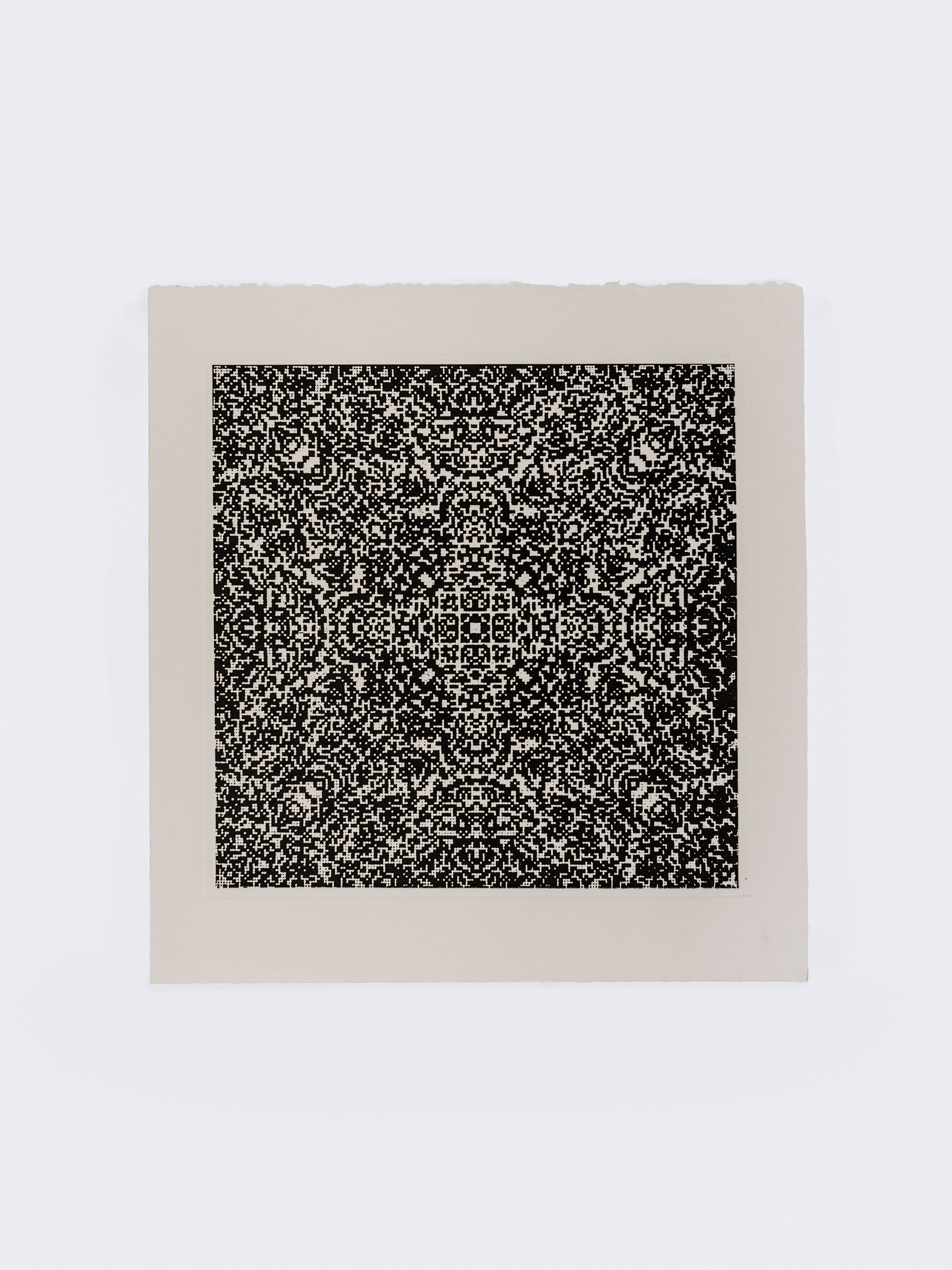 Stan VanDerBeek, Black Micro Kosmos, 1972-1975
