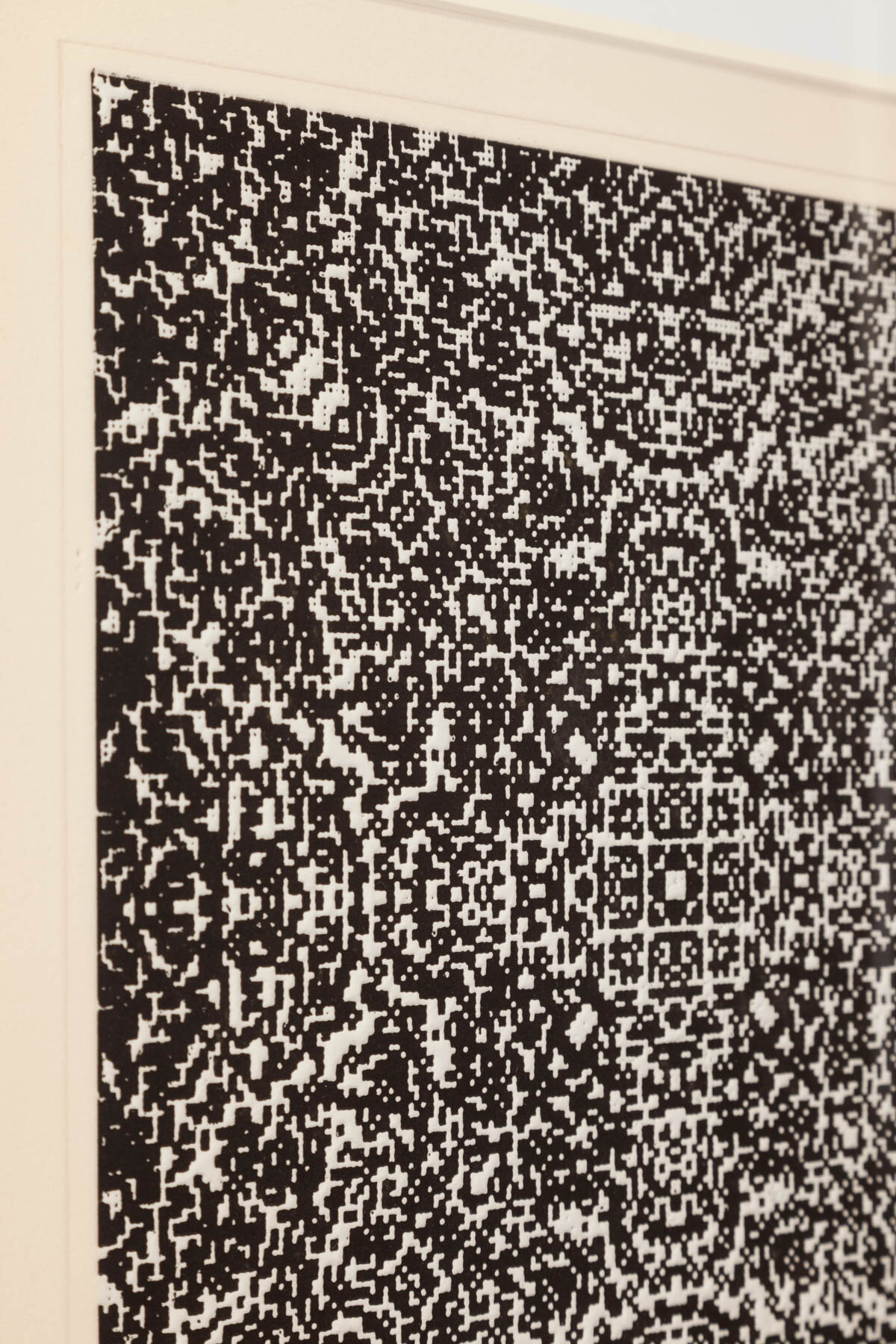 Stan VanDerBeek, Black Micro Kosmos, 1972-1975